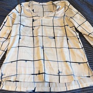 Cream Mango shirt, size large